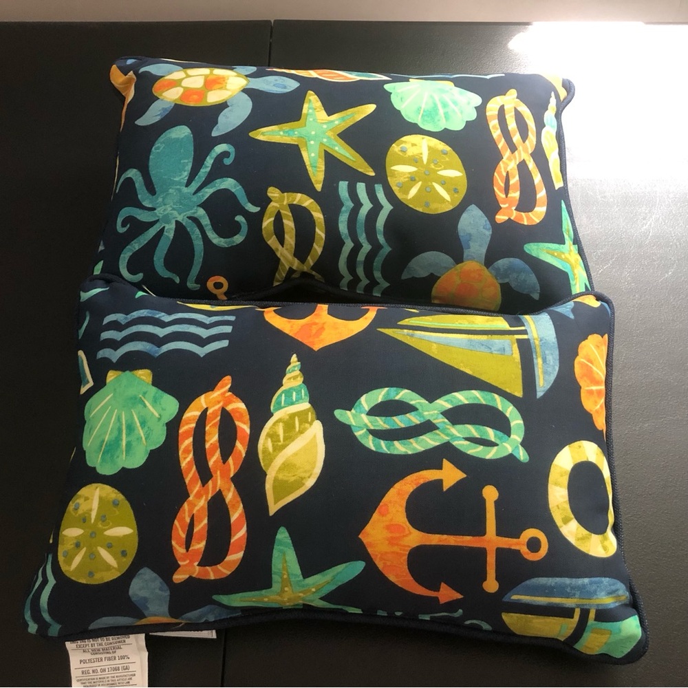 Nautical Themed Decorative Pillows